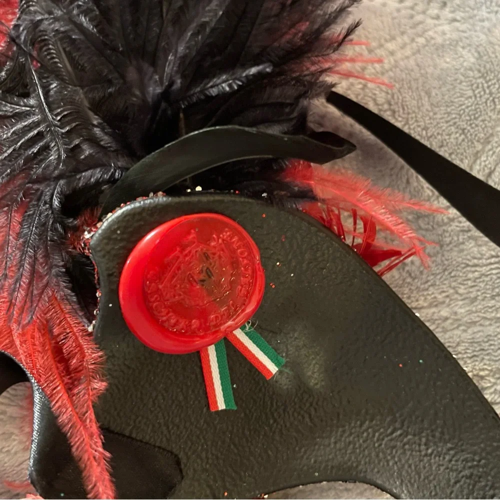 Pier One Feathered Masquerade Halloween/Mardi Gras